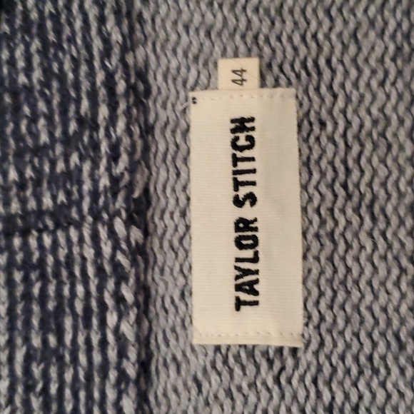 Taylor Stitch The Crawford Sweater  in Marled Navy Mens 44 - Picture 5 of 8